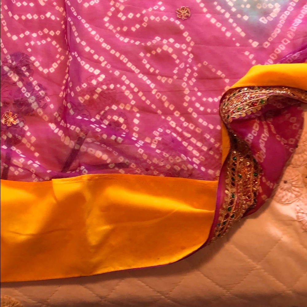 Indian Sari! Free Shipping 💌 - Picture 4 of 4